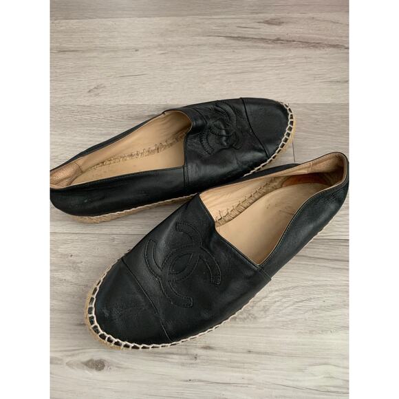 Chanel Lambskin Espadrilles Size 40 - Picture 6 of 6